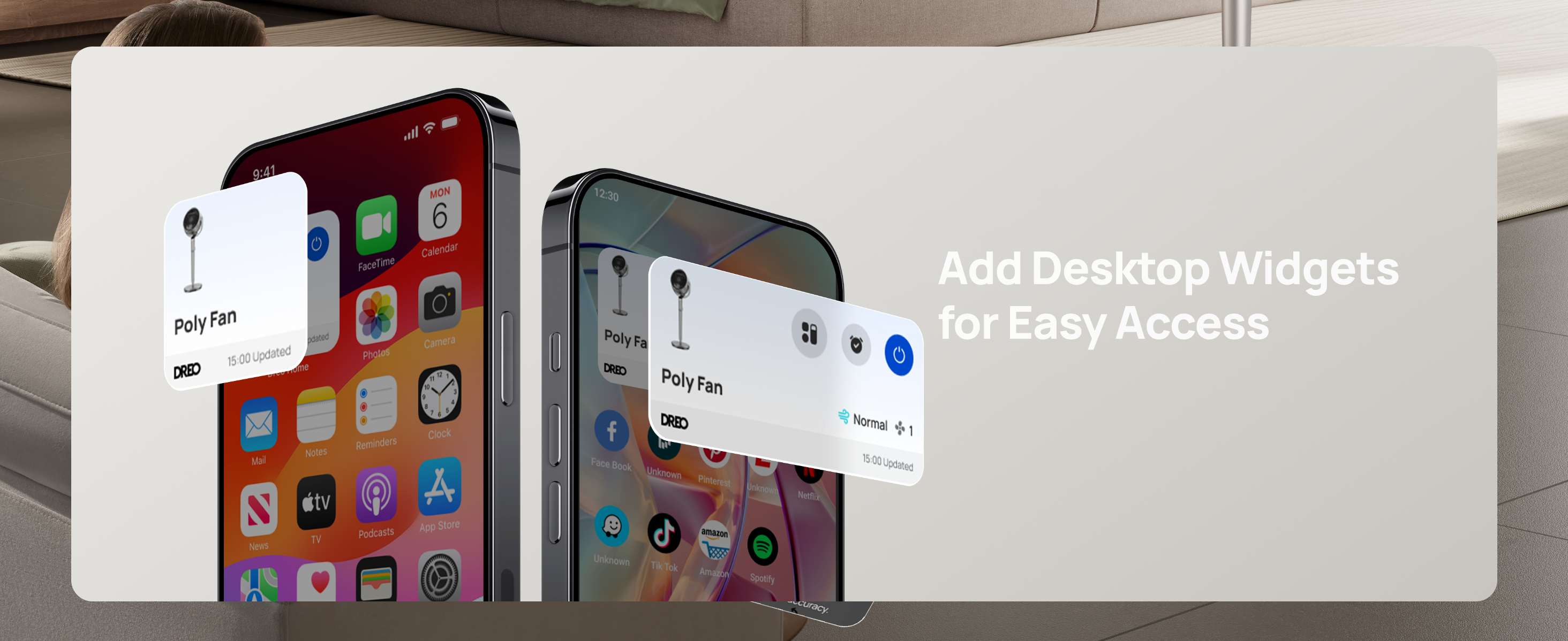 Add Desktop Widgets